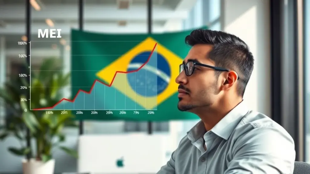 MEI analisa crescimento do faturamento em gráfico