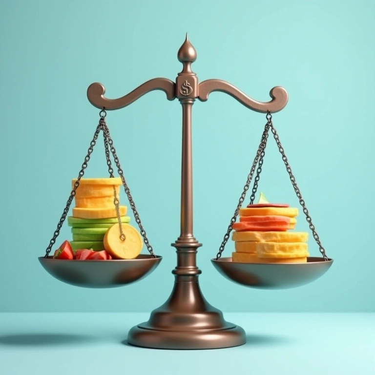 Balança equilibrada representando a otimização da estrutura de capital.