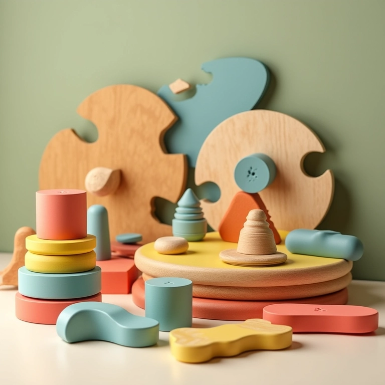 Catálogo online atrativo de brinquedos educativos em plataforma e-commerce.