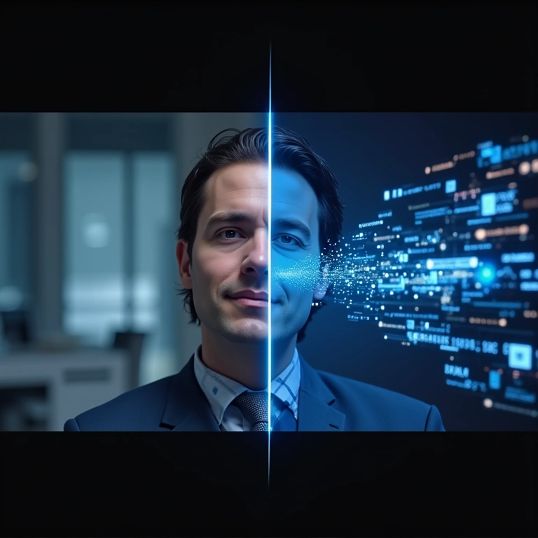 Comparativo: vídeo tradicional vs. análise com IA.