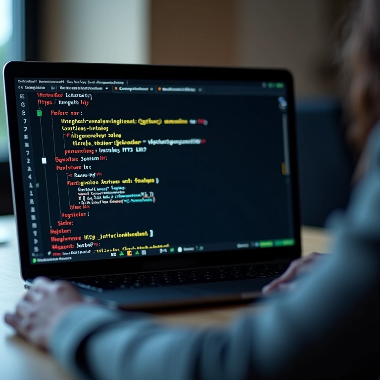 Desenvolvedor atualizando links internos para HTTPS em painel administrativo de site.