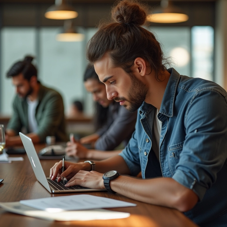 Empreendedor escreve conteúdo de qualidade para blog em SP.