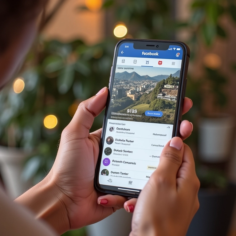 Preços competitivos em produtos no Facebook Marketplace.