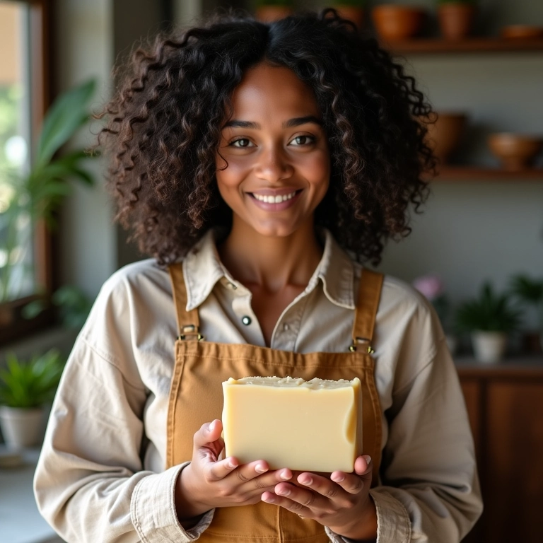 Preview de post de blog em site de e-commerce sobre sabonetes artesanais.