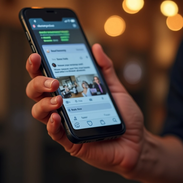 Respondendo rapidamente a perguntas no Facebook Marketplace.