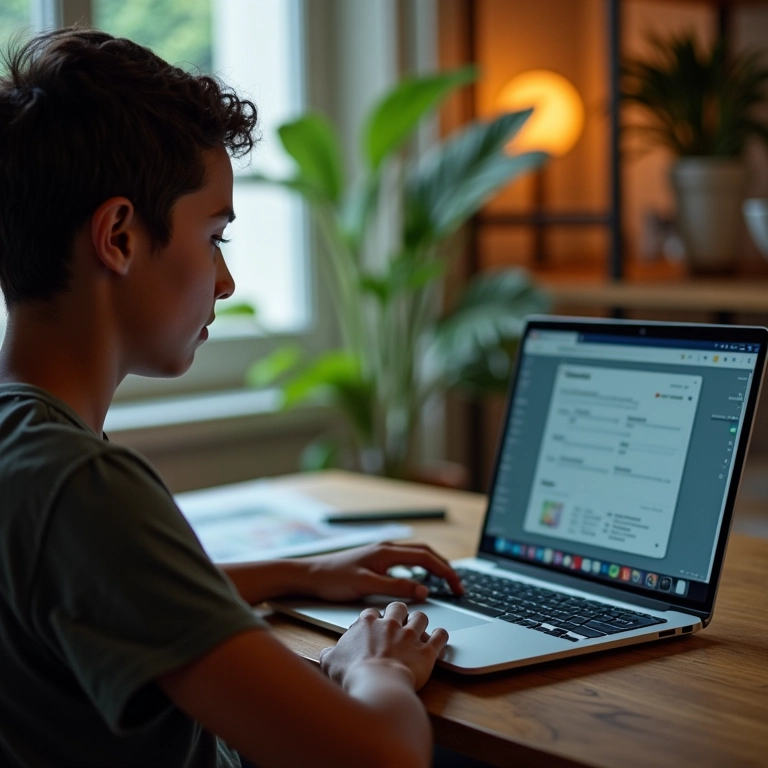 Usuário brasileiro navegando em site traduzido, experiência otimizada, design Farm Rio.