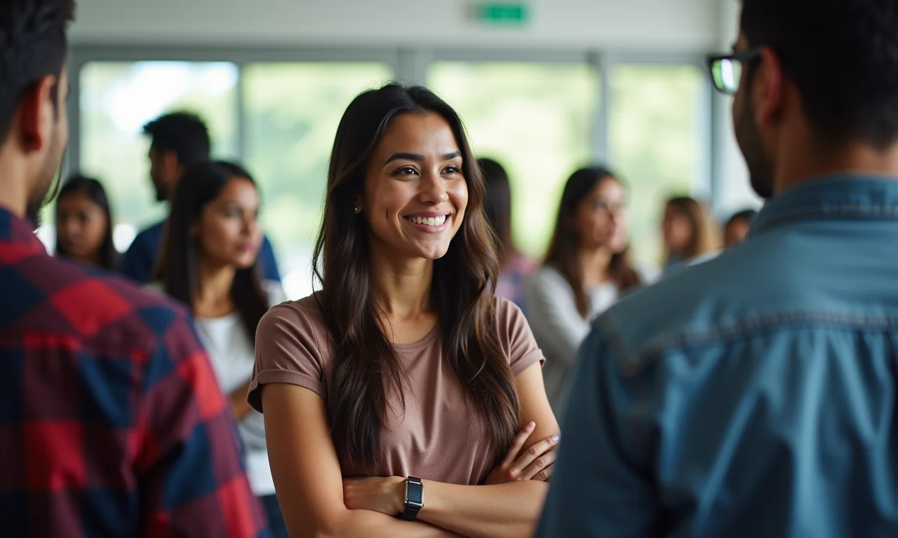 Brasileira aguardando atendimento em agência da Caixa para tirar dúvidas sobre o PIS/PASEP.