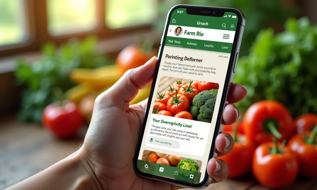 Email com conteúdo personalizado exibido em tela de celular.