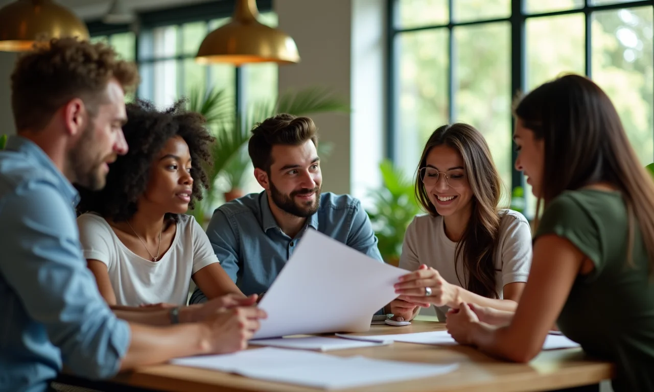 Equipe de e-commerce buscando soluções criativas para cliente insatisfeito.