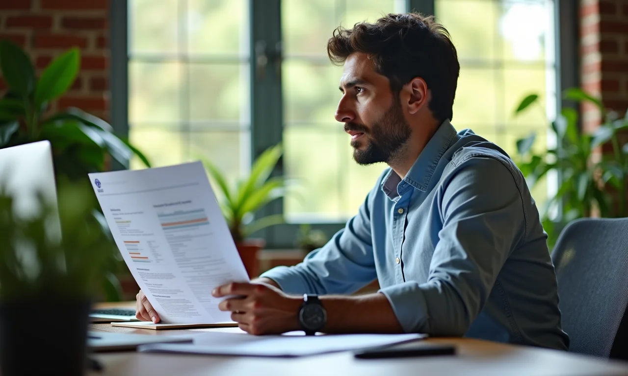 Executivo em SP tomando decisões estratégicas com apoio da gestão do conhecimento.