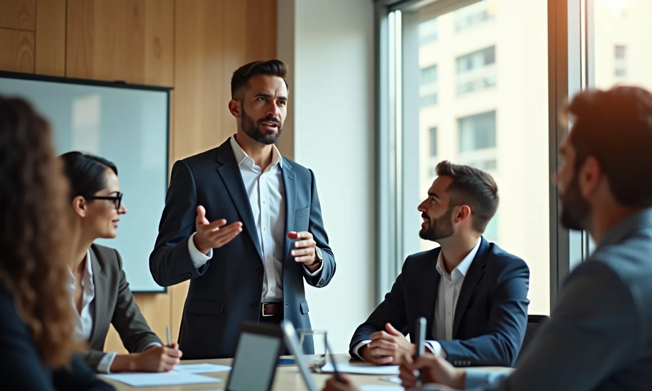 Executivo sênior falando sobre a importância da conduta ética em SP.