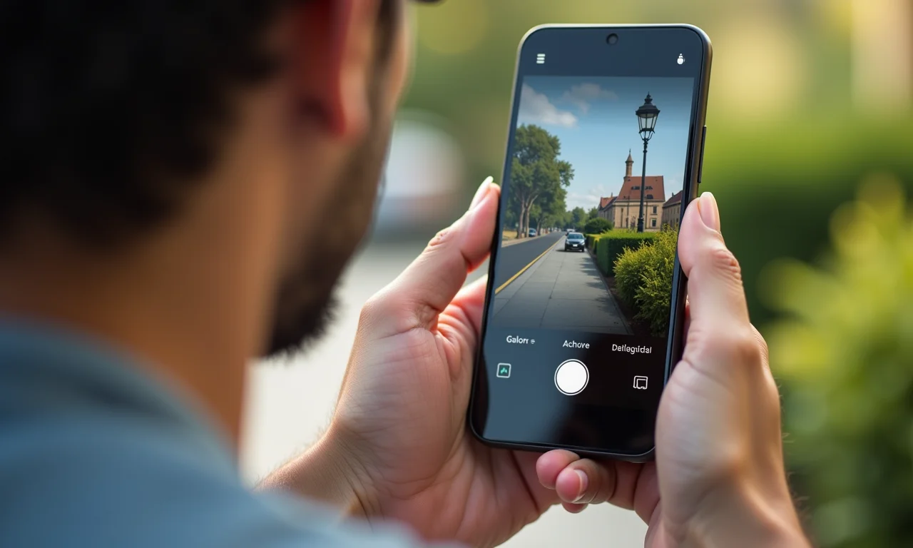 Google Lens identificando um produto em um ambiente real.