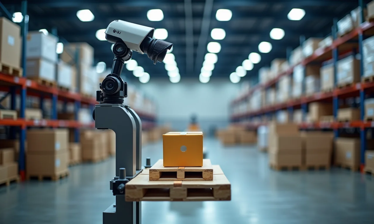 Inspeção automatizada de produtos devolvidos com câmeras de IA.