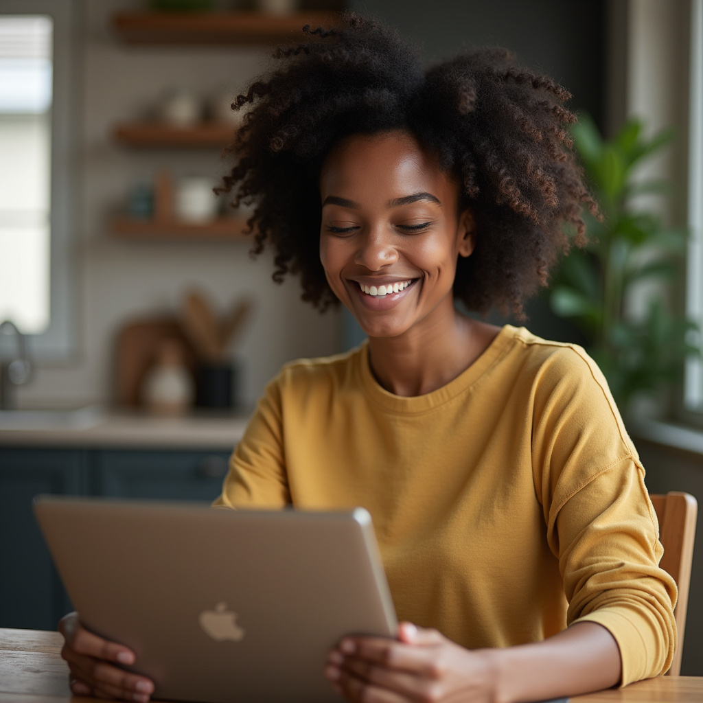 Lifestyle photography of a diverse entrepreneur linking a TikTok account to a TikTok Shop, focus on Vinculando conta TikTok à loja.