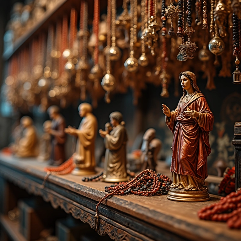 Dicas para um Ecommerce de Artigos Religiosos Respeitoso e Prospero Loja virtual brasileira de artigos religiosos com clientes diversos navegando.