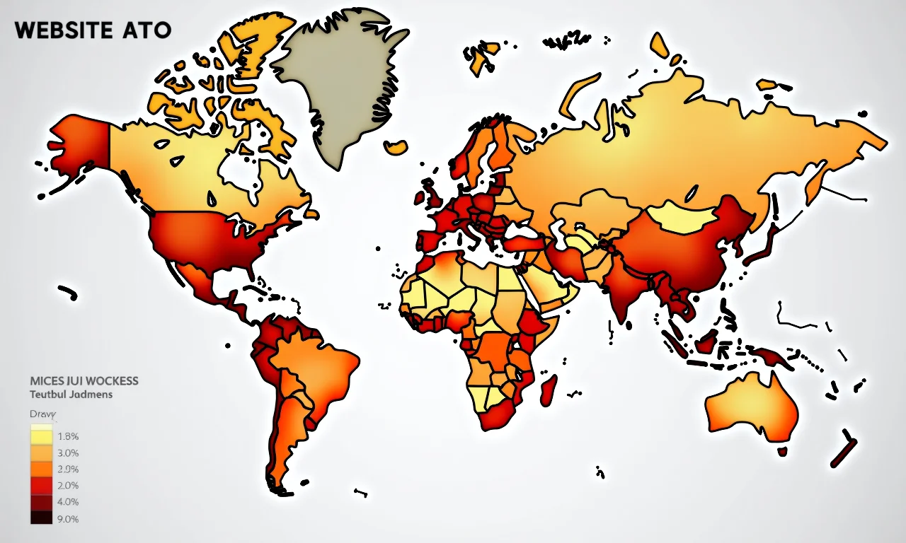 Mapa de calor da navegação do site com IA.