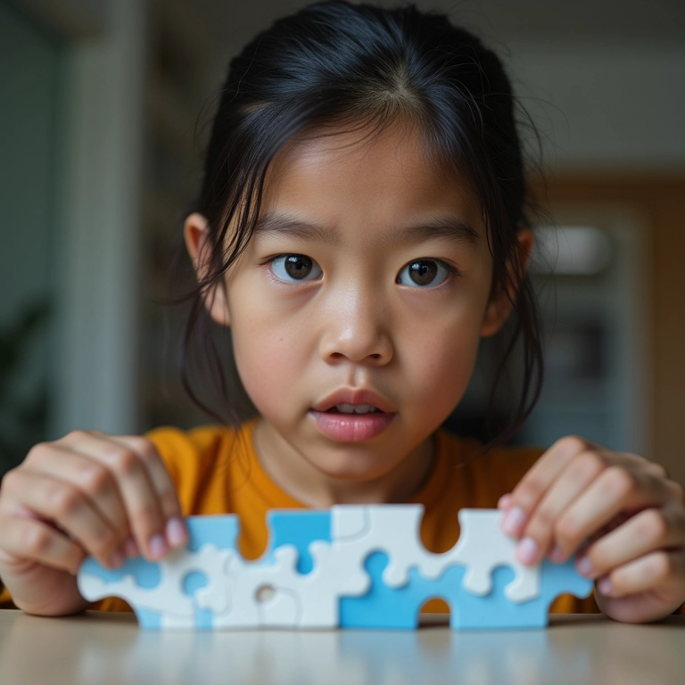 Pessoa resolvendo quebra-cabeça, simbolizando resolução de problemas.