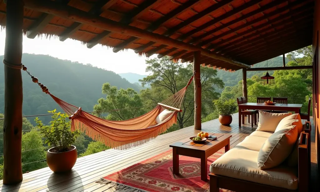 Pousadas em SP Opções Mais Aconchegantes Pousada aconchegante no interior de SP com rede na varanda