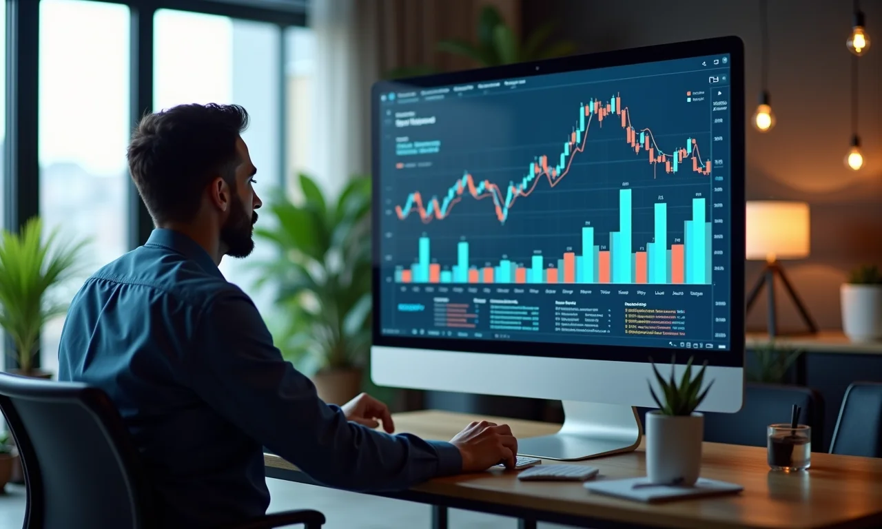 Previsão de tendências de mercado com IA.