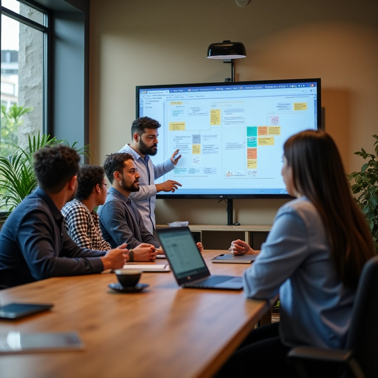 Scrum para Profissionais Liberais em SP Gestão de Projetos Profissional em espaço de coworking em São Paulo usando Scrum para gestão de projetos.