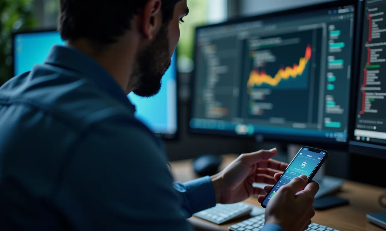 Testes de desempenho de app mobile com análise de dados.