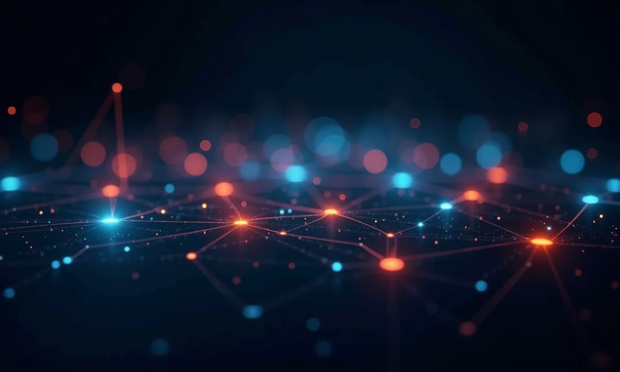 Visualização abstrata do fluxo de dados baseado em eventos no Google Analytics 4.